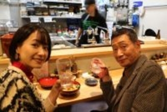 72歳・三田村邦彦、35歳の元ミス関学と2ショットで昼からはしご酒　場所は堺　鮮魚・老舗中華・角打ち・焼き鳥