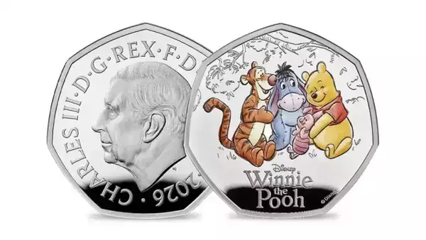 「くまのプーさん」、金貨＆銀貨販売　誕生100周年コインシリーズ最終章