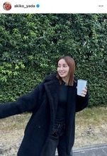 矢田亜希子、マイボトルを披露しルーティン明かす「毎日オーツミルクラテをお家から持参」