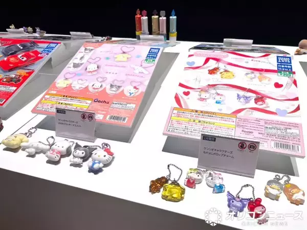 “ガチャ沼”にどっぷりハマる空間が2日限定登場　SNSで話題の「サンリオ」ガチャも先行販売