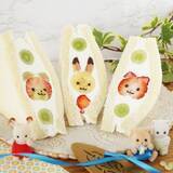 「シルバニアファミリーの顔を再現した「フルーツサンド」の作り方　シルバニア公式が伝授「可愛すぎて食べられない…！」」の画像1