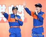 「麒麟・田村裕、相方の隣で緊張「毎日テレビで見ているんで（笑）」　川島明の「麒麟です」に観客沸く」の画像1