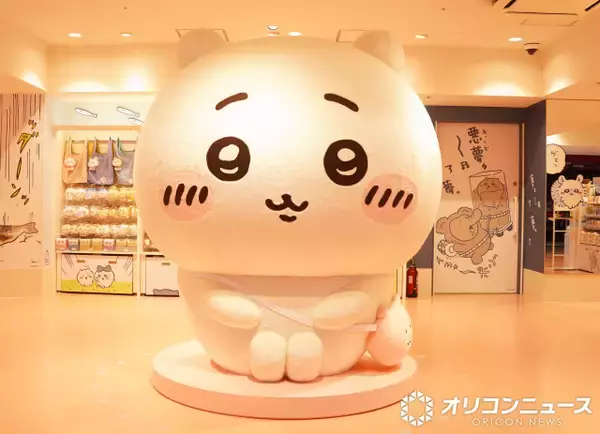 “巨大なちいかわ”がお出迎え「ちいかわらんど　池袋店」、きょうオープン　限定映像が見られるLEDビジョンも