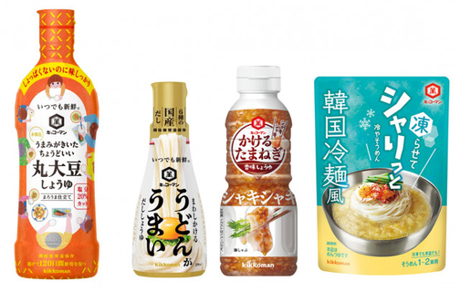 しょうゆは甘め、肉は牛より鶏豚、うどん人気にシャリシャリ食感も…食の変化と“二季化”に応えるキッコーマン春夏新作ずらり