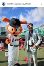 元日ハム小笠原道大氏の娘・小笠原まゆ、“ドアラ耳”姿でドラゴンズを全力応援「阿部選手 思わず打った瞬間父に連絡しました」