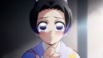 『鬼滅の刃』切ない…涙を流す胡蝶しのぶ　童磨と戦闘で血だらけ！新場面カット解禁