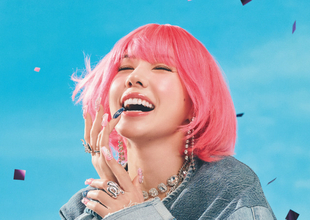 仲里依紗、ピンクボブの大胆“イメチェン”姿披露　ホットペッパービューティー新CMに出演　次にイメチェンするなら「1回シンプルに金髪」