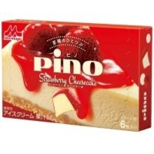【本日発売】濃厚なチーズアイスクリームをストロベリーチョコでコーティング、「ピノ ストロベリーチーズケーキ」登場