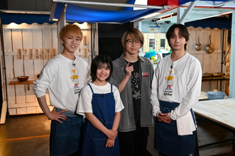 神山智洋＆中村海人『ミッドナイト屋台2』特番に矢花黎登場　アクロバティックなベース演奏さらりと披露