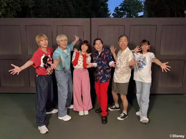 KEY TO LIT井上瑞稀＆佐々木大光、『ぽかぽか』メンバーとディズニーを満喫　レギュラー加入後初のロケに大喜び