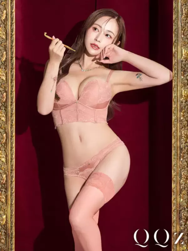 てんちむ、ランジェリー姿で美谷間＆美太ももあらわ　新ブランドが始動「ブラの借りはブラで返す！」