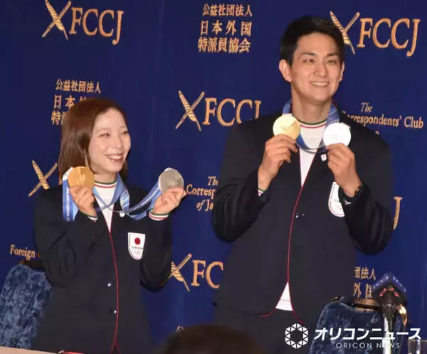 りくりゅう、記者からの禁断質問に苦笑い「ここではお答えできない」「一生決まらないです」