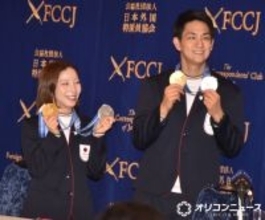 りくりゅう、記者からの禁断質問に苦笑い「ここではお答えできない」「一生決まらないです」