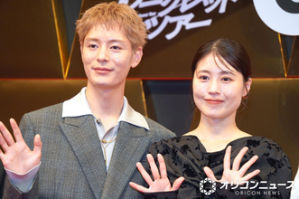 有村架純、“クズ夫”塩野瑛久を撮影中本気でたたく「すっごい痛かった」