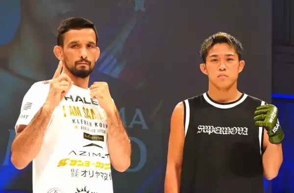 【RIZIN】クレベル「間違いなく一本勝ち」秋元強真「触らせないで勝つ」公開練習で静かな火花