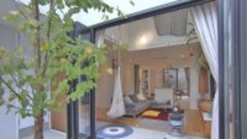 “2つの庭”で風が吹き抜ける開放的な住まい『渡辺篤史の建もの探訪』