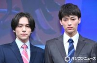 山下幸輝＆松本怜生、W主演ドラマの台本に衝撃「挑戦的な作品になる」