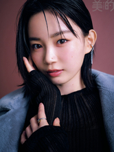 宮崎優、凛とした“ツヤ肌の小顔美人”に変身　『美的』でスタッフ感嘆のポージング披露