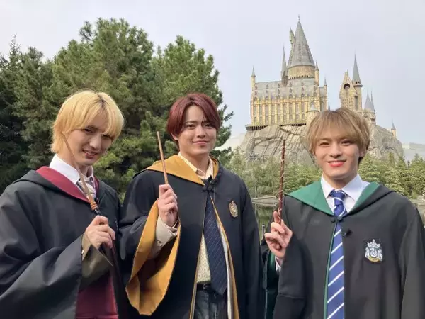 Travis Japan川島如恵留＆吉澤閑也＆松倉海斗、USJで接客＆お掃除を学ぶ　過酷業務に悲鳴がこだま