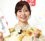 「指原莉乃、久々の浴衣姿に笑顔　“うなじ美人”の秘けつ明かす「化粧水をバシャバシャと」」の画像1