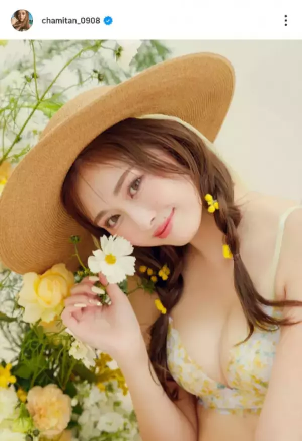 ゆうちゃみ、“ふっくら美バスト”のランジェリー姿「ヤバっ！むっさ綺麗やん」「ボインやな」　『PEACH JOHN』春の新作に登場