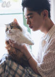 「ジュニア・内村颯太“にゃんにゃん”、猫とたわむれ“癒やしの横顔”見せる　デートプランも提案「緑に囲まれた…」」の画像1