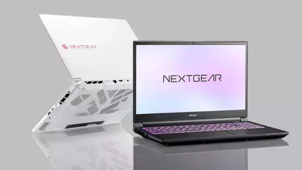 マウスコンピューター「NEXTGEAR」ノート初のブラックモデル登場　ゲーム配信や動画編集まで幅広い用途に対応