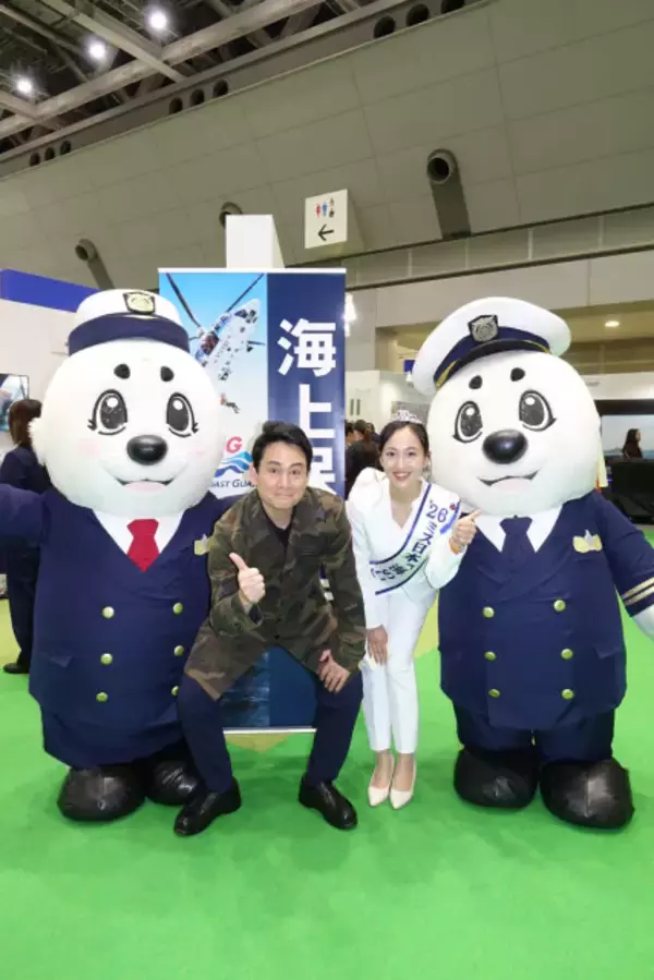 ミス日本グランプリ・ミス日本「海の日」野口絵子、「海事博 Sea Japan2026」を父・野口健氏とともに堪能