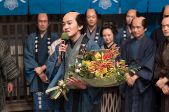 中川翼「また大きくなってこの場に戻ってこられたら」　『べらぼう』クランクアップ
