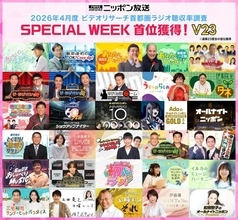 ニッポン放送、聴取率首位獲得　全107番組中44番組が首位を獲得【一覧】