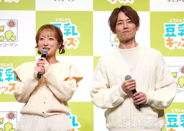 杉浦太陽＆辻希美夫妻、長男が“父”に憧れ　第5子出産後夫婦そろって初イベント