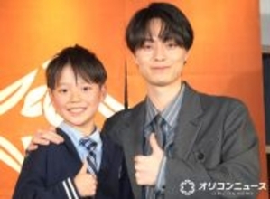 ACEes作間龍斗、初の父親役で“息子”を優しくフォロー　感謝の言葉に照れ笑い「先輩風を吹かせているみたい」