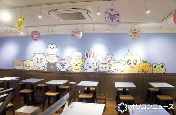 SEVENTEEN公式キャラクター・MINITEENのカフェ、全国3店舗で展開　心ときめく空間に