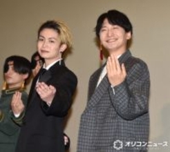 島崎信長＆綱啓永『WIND BREAKER』W蘇枋隼人で舞台あいさつ　名せりふ「さぁ、俺と一緒に大人の階段のぼろうか！」生披露