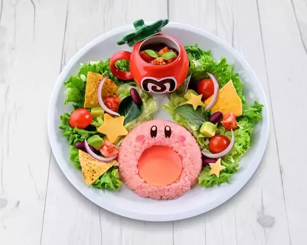 【きょうから】『カービィカフェ』夏季限定メニューが登場　「マキシムトマト」「元気ドリンク」など“かいふく”テーマの全7種