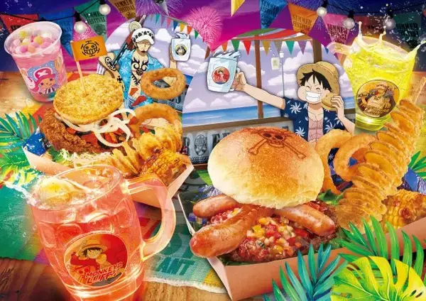 USJ『ワンピース・プレミア・サマー』フード＆グッズ情報解禁　新作メニューそろう「麦わらの一味の宴レストラン」開催