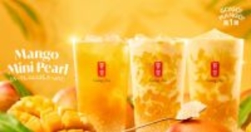 【きょうから】ゴンチャ昨年人気のマンゴードリンクが、果肉1.5倍にパワーアップして待望の復活
