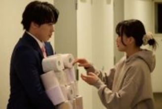 『ターミネーターと恋しちゃったら』宮舘涼太“アンドロイド”のときめきシーンに反響　ヒロイン・臼田あさ美と2人きりのオフィスで…