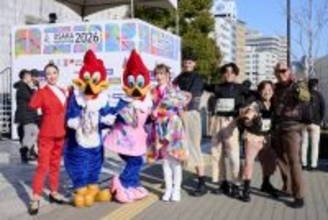 USJの人気キャラ、大阪マラソンに参加　綾小路麗華、ディーコンもランナー応援