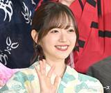 「鈴木愛理、華やかな浴衣姿　初のアニメ吹き替えに挑戦で「ドキドキ」」の画像1