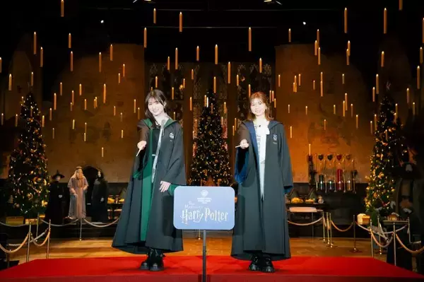 仲良しコンビの桜田ひより×吉川愛、スタジオツアー東京開業以来初のアンバサダーに就任「とにかくうれしくて、この日を待ちわびていました！」