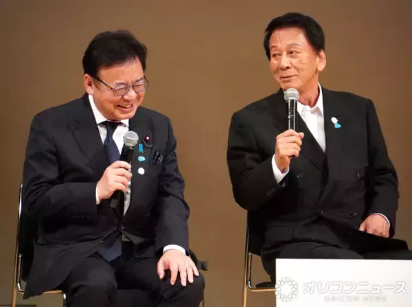 杉良太郎、“健康”について大臣に指摘　上野賢一郎厚労相タジタジ「ぜひソロで踊っていただいて」