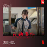 「Netflix週間視聴ランキング（映画）：『夜勤事件』『ペリリュー』『クレイヴン・ザ・ハンター』などが初登場【7/20/26 - 7/26/26】」の画像1