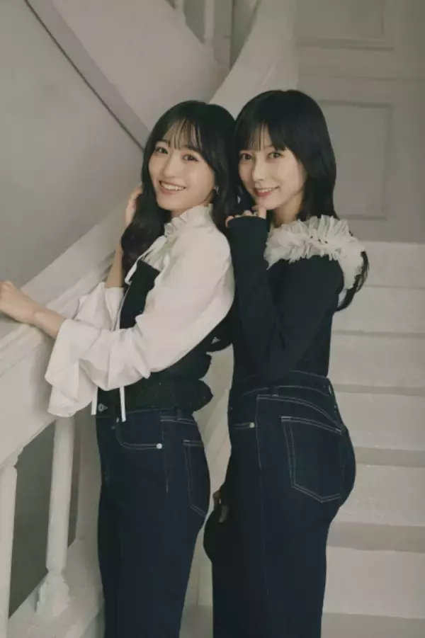 乃木坂46池田瑛紗＆一ノ瀬美空、すらり美脚を披露　パッド入りデニムのLOOKモデル就任【インタビュー全文】