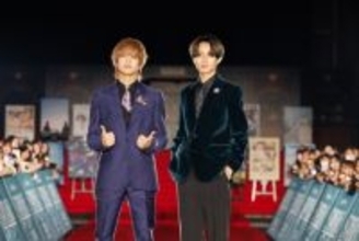 King ＆ Prince、“雨の歌舞伎町”で堂々レカペ　ファンへ寒さ気遣う優しさも