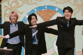 Mrs. GREEN APPLE『テレビ×ミセス』第2弾で大はしゃぎ「これぞ、テレビだ!!!」　大塚愛とのコラボに「感無量」