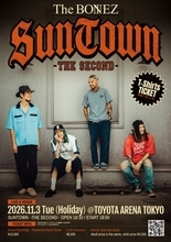The BONEZ、JESSE復帰で活動再開　TOYOTA ARENA TOKYOワンマン決定
