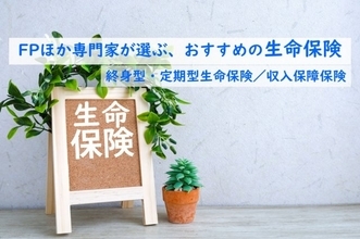 夏のボーナスを前に見直したい生命保険、FPがおすすめする生命保険(終身型・定期型)、収入保障型保険1位は？