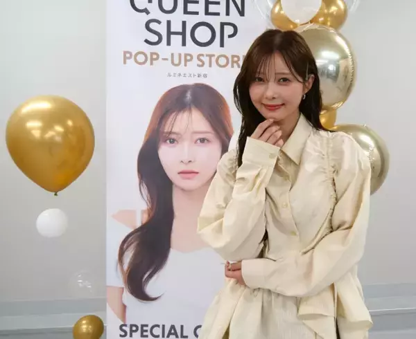 台湾発の人気ブランド・QUEEN SHOP、新宿でポップアップ開催　松川星が来場者をスタイリング