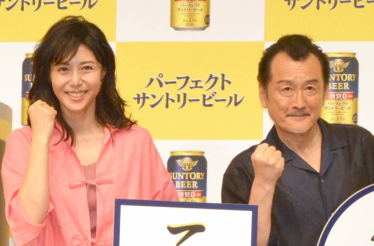 吉田鋼太郎 松嶋菜々子の 出産祝い に感激 床の間に飾ってる 21年4月7日 エキサイトニュース